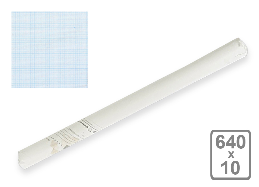 бумага масштабно-координатная рулон 640мм х 10м голубая Бумага масштабно-координатная рулон 640мм х 10м голубая