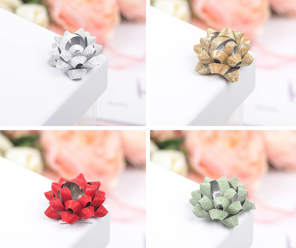 бант- звезда №3,5 с блёстками асс-т Бант- звезда №3,5 с блёстками асс-т