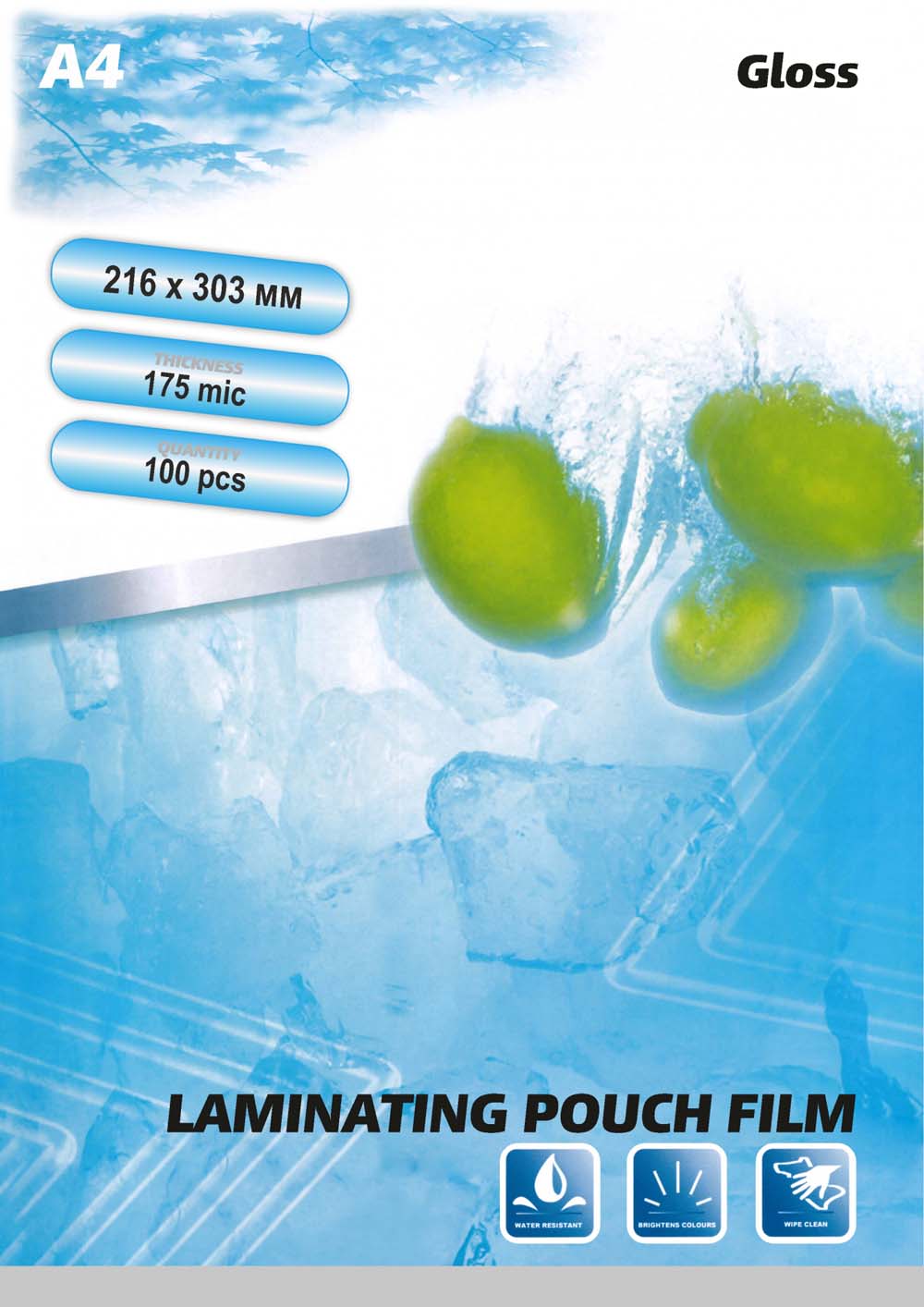 пакет для ламин-я а4 175 мкм (100 шт.) Пакет для ламин-я а4 175 мкм (100 шт.)