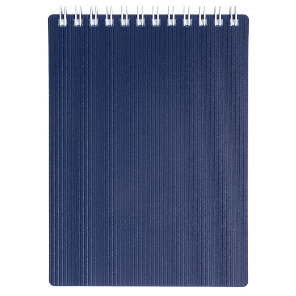 блокнот а6 гребень 80л. кл. "velvet" синий (hatber) пласт.обл. Блокнот а6 гребень 80л. кл. "velvet" синий (hatber) пласт.обл.