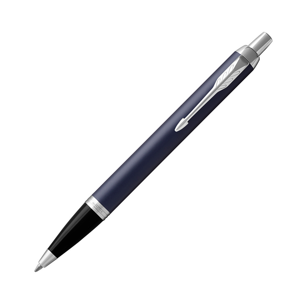 ручка шар.авт."parker im metal matte blue ct" темн.синий мат. хром Ручка шар.авт."parker im metal matte blue ct" темн.синий мат. хром