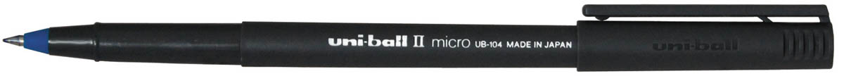 ручка роллер "uni" "micro ub-104" син. 0,5 мм (разовая) Ручка роллер "uni" "micro ub-104" син. 0,5 мм (разовая)