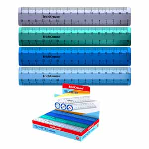 линейка erich krause "ice metallic" 15см асс-т Линейка erich krause "ice metallic" 15см асс-т