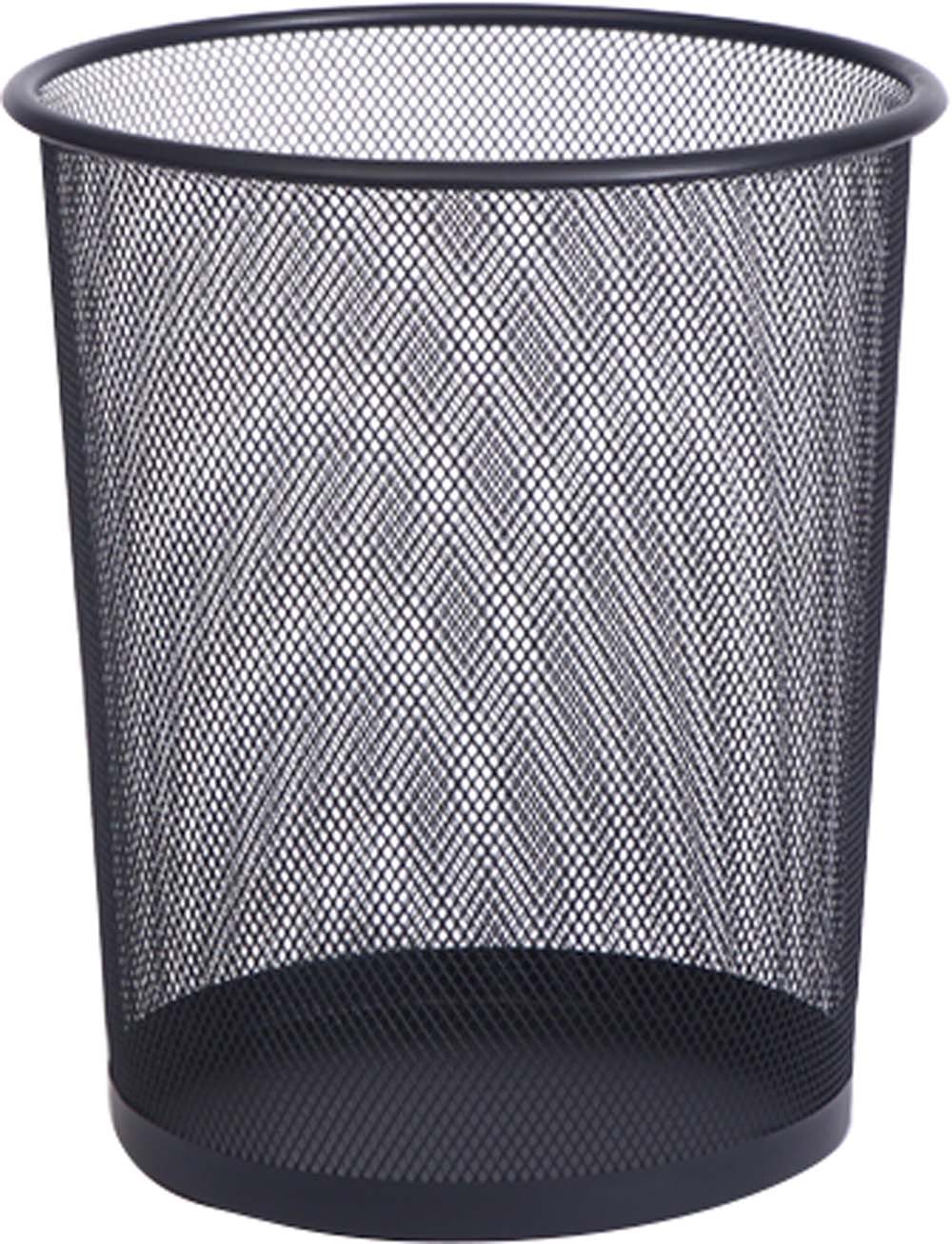 корзина д/бумаг "devente" круглая металл. черная (19х23х27см) Корзина д/бумаг "devente" круглая металл. черная (19х23х27см)