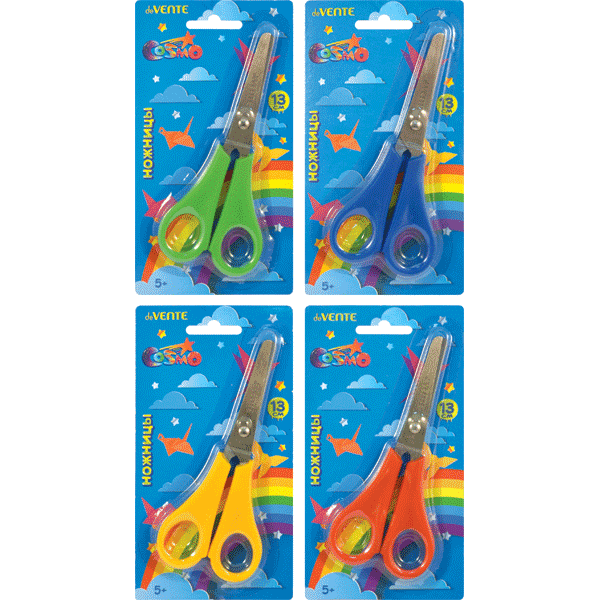 ножницы детские "devente"cosmo" 130мм симметричные асс-т Ножницы детские "devente"cosmo" 130мм симметричные асс-т