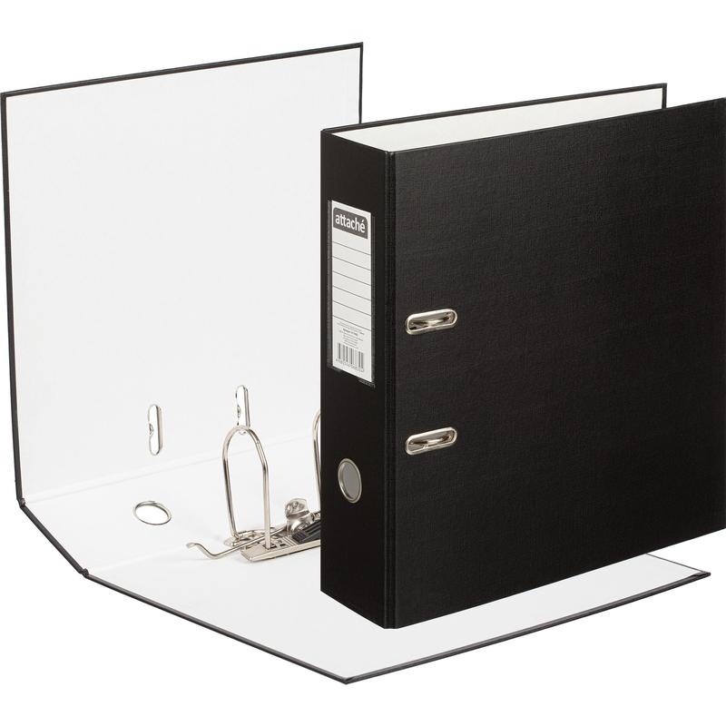 папка-регистратор 9см картон. attache "selection. экономи" чёрная Папка-регистратор 9см картон. attache "selection. экономи" чёрная