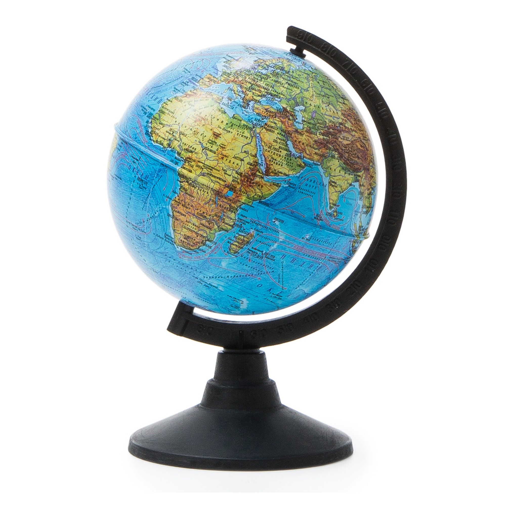 глобус физический диаметр 120мм "globen" с пласт. подставкой Глобус физический диаметр 120мм "globen" с пласт. подставкой