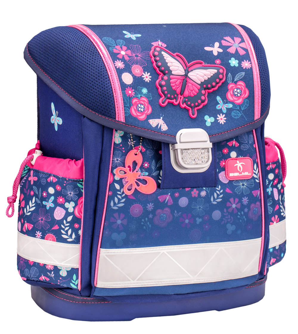 ранец "belmil classy" "spring time blue" 36х32х19см эрг.спинка Ранец "belmil classy" "spring time blue" 36х32х19см эрг.спинка