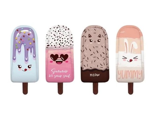 пенал-косметичка "мороженка" 170х80мм асс-т Пенал-косметичка "мороженка" 170х80мм асс-т