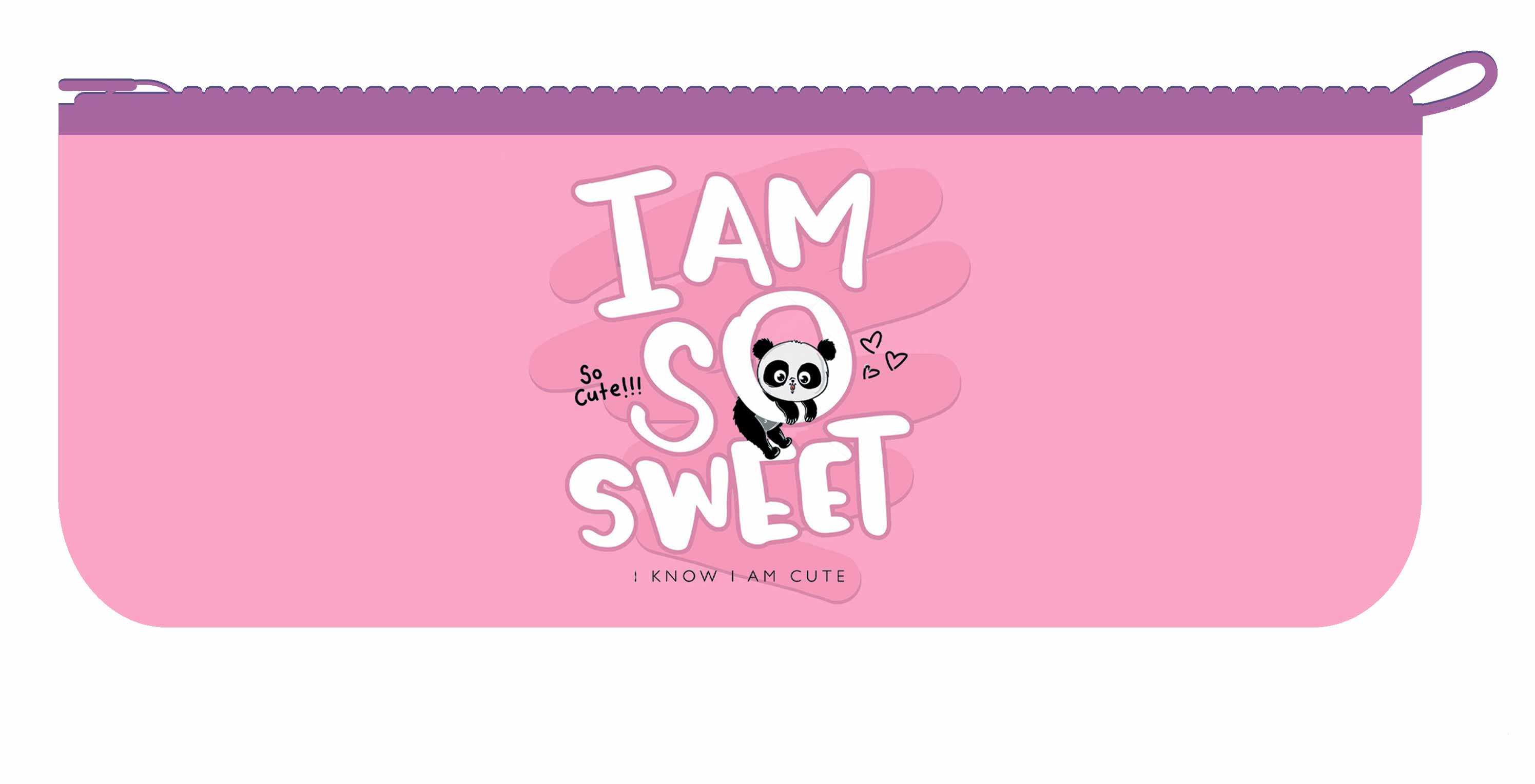 пенал-косметичка пчелка "cute panda" 195х70мм Пенал-косметичка пчелка "cute panda" 195х70мм