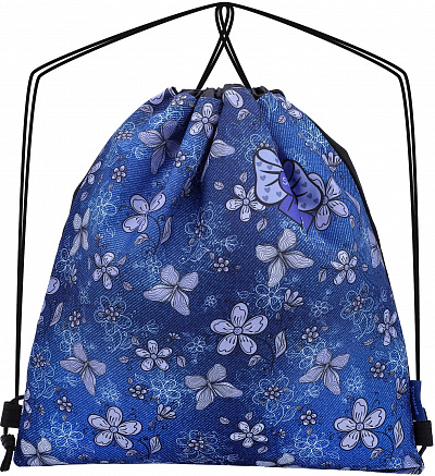 сумка для обуви skyname "цветочный принт" 40х45см Сумка для обуви skyname "цветочный принт" 40х45см