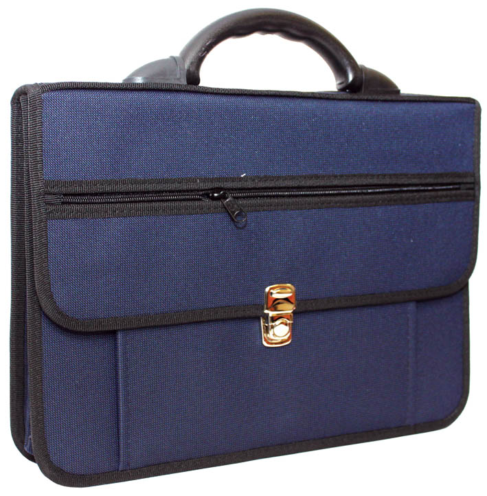 портфель текстиль "павловск" синий Портфель текстиль "павловск" синий
