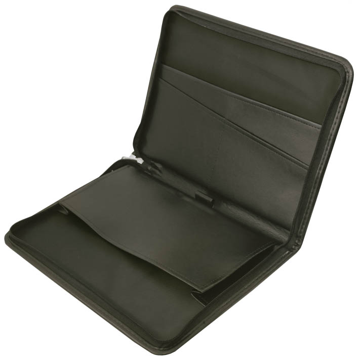 папка кож.зам. "люкс №1" 35х25х3см чёрная Папка кож.зам. "люкс №1" 35х25х3см чёрная