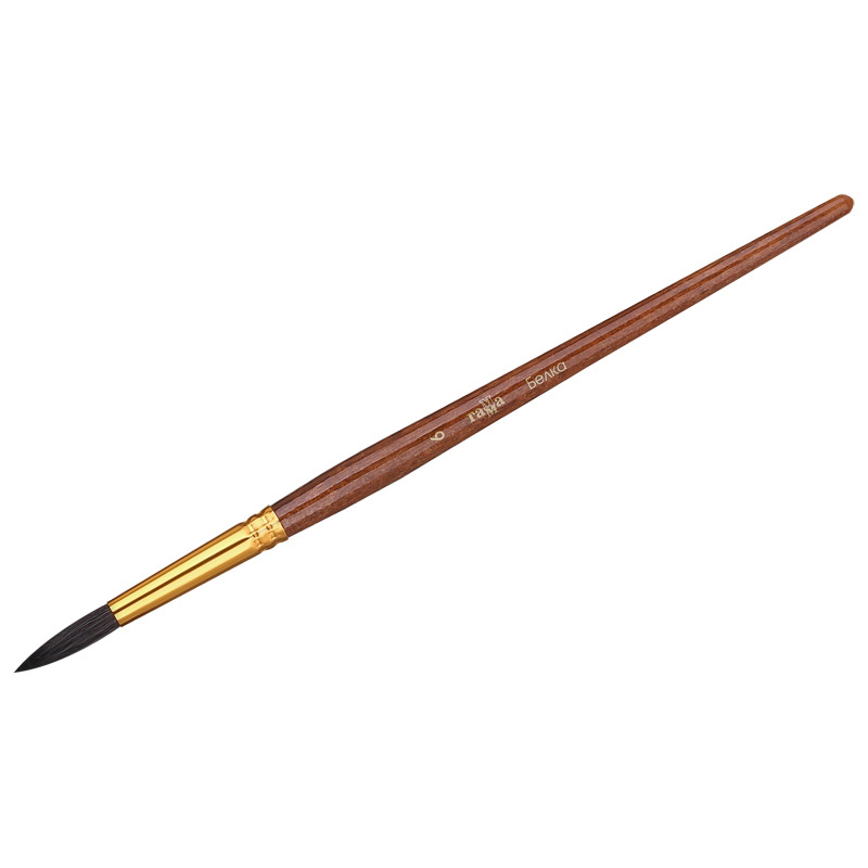 кисть белка №6 круглая (гамма) Кисть белка №6 круглая (гамма)