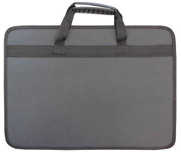 портфель-папка текстиль "луга" серый Портфель-папка текстиль "луга" серый