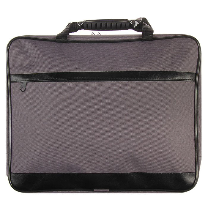 портфель текстиль "ростов (кингисепп)" серый Портфель текстиль "ростов (кингисепп)" серый