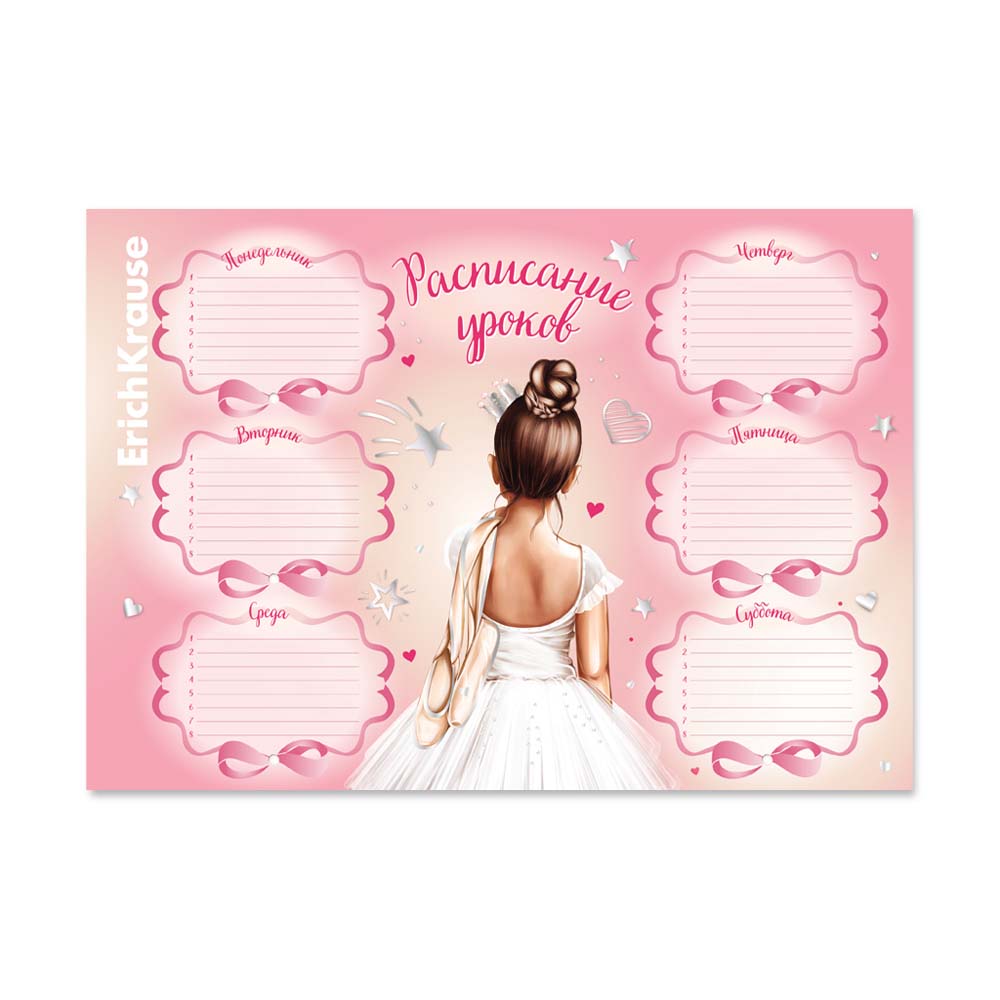 расписание уроков а4 "pointes" (erich krause) Расписание уроков а4 "pointes" (erich krause)