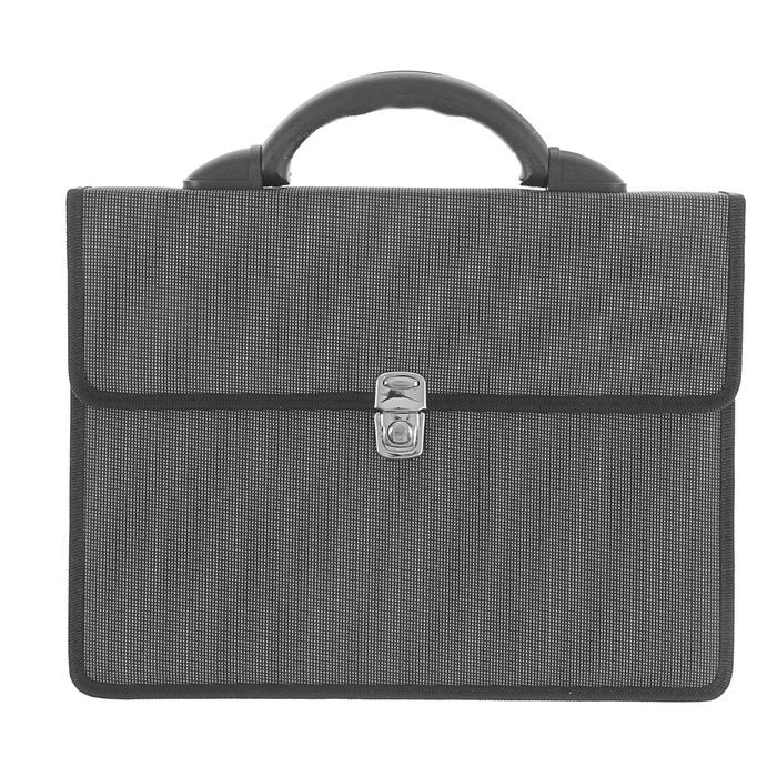 портфель текстиль "выборг" серый Портфель текстиль "выборг" серый