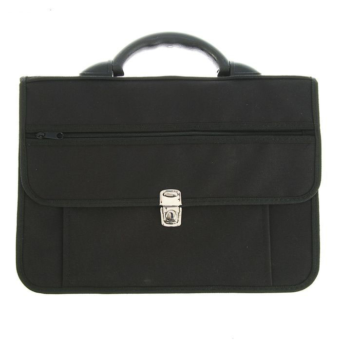 портфель текстиль "павловск" черный Портфель текстиль "павловск" черный