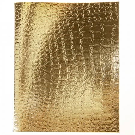 тетрадь бумвинил metallic 48л. кл. золото (hatber) б/б,тиснен.croco Тетрадь бумвинил metallic 48л. кл. золото (hatber) б/б,тиснен.croco