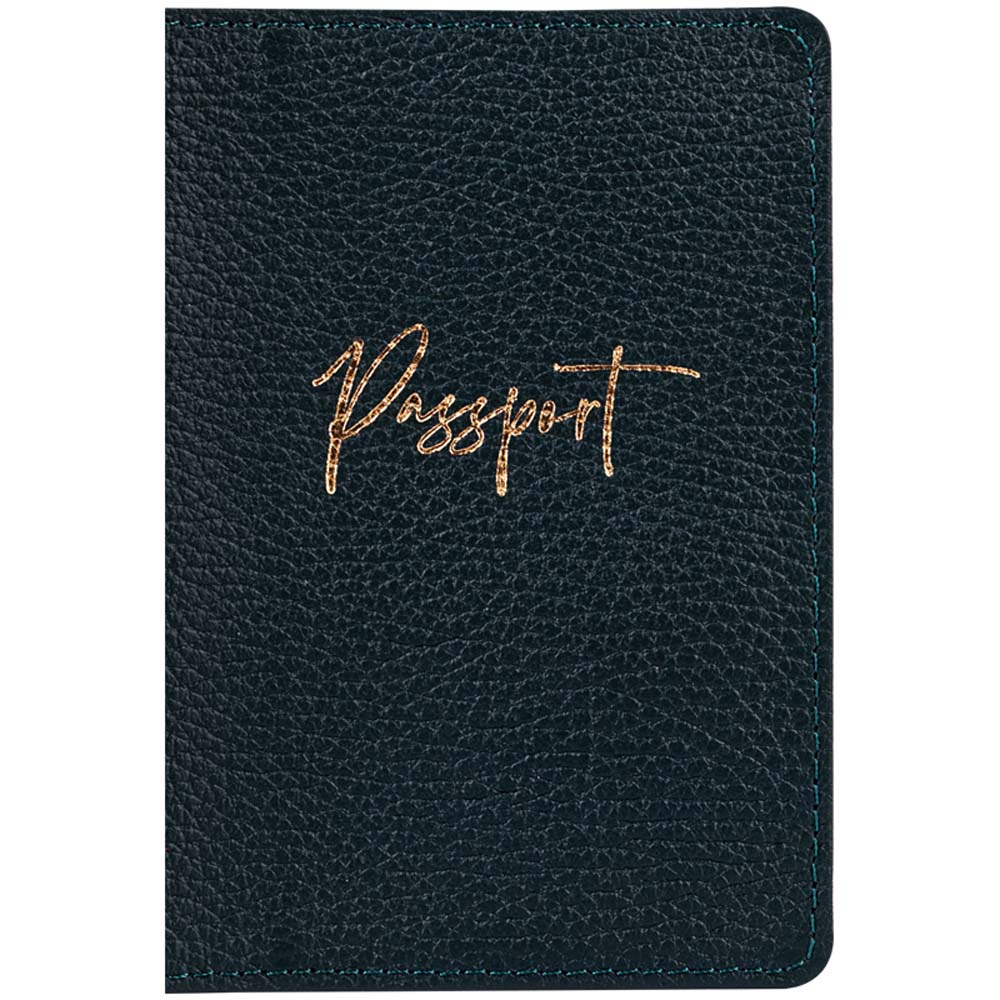 обложка д/паспорта нат.кожа "naples" тиснение фольгой зелёная Обложка д/паспорта нат.кожа "naples" тиснение фольгой зелёная