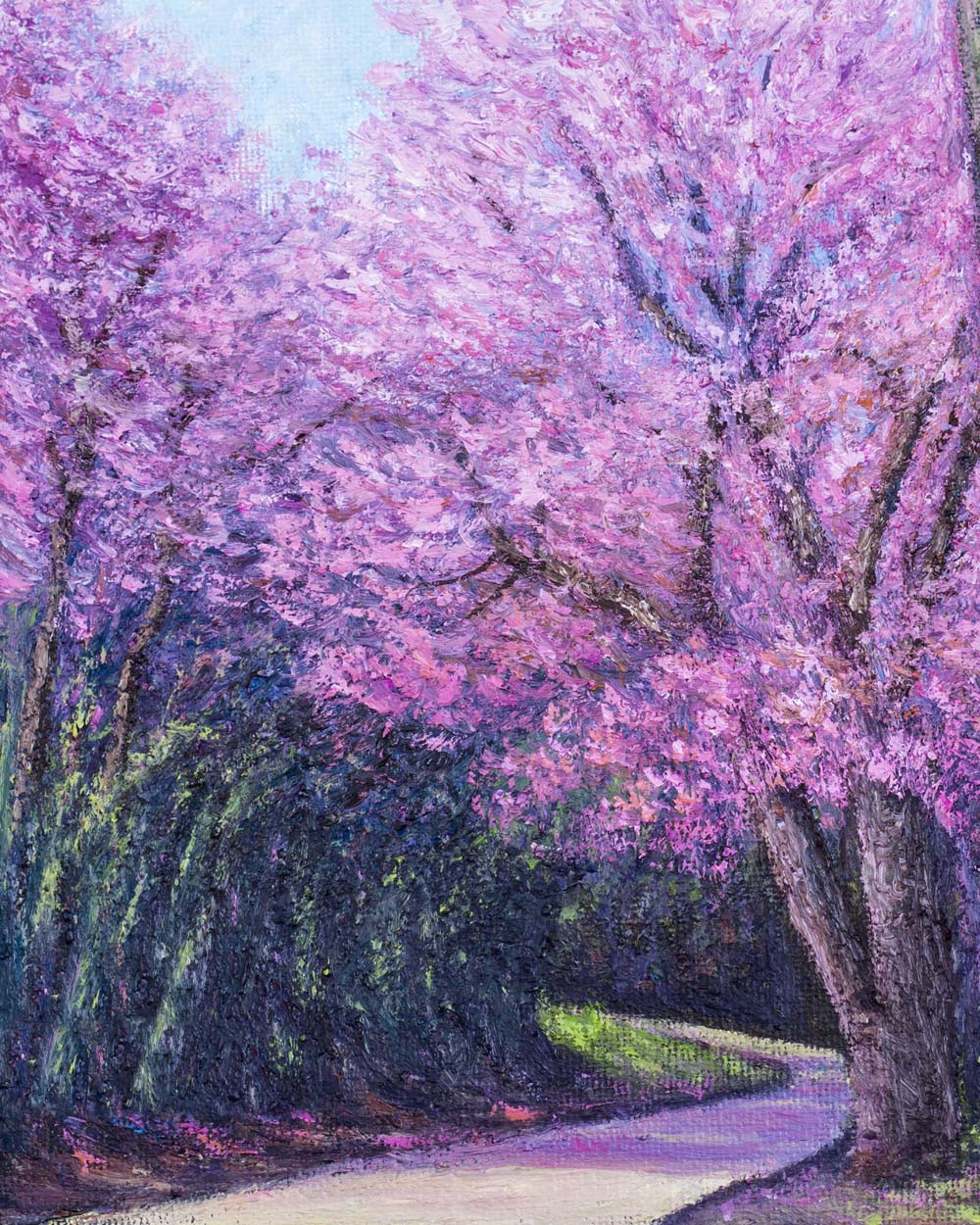 набор д/творч. алмазная мозаика 40х50см полная выкладка "цветение сакуры" Набор д/творч. алмазная мозаика 40х50см полная выкладка "цветение сакуры"