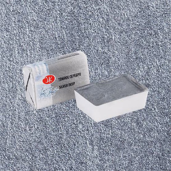 краска акварельная "белые ночи" 2,5мл серебро темное Краска акварельная "белые ночи" 2,5мл серебро темное