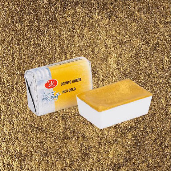 краска акварельная "белые ночи" 2,5мл золото инков Краска акварельная "белые ночи" 2,5мл золото инков