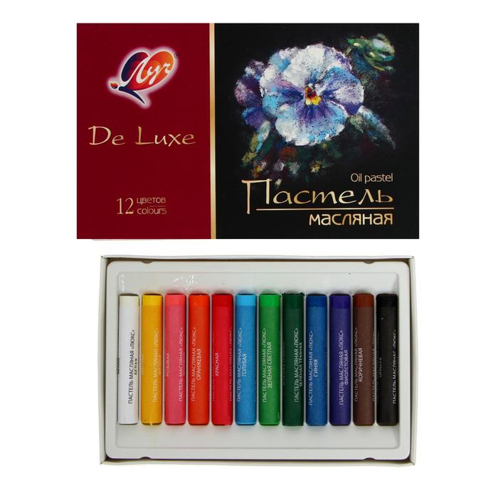 мелки пастельные масляные 12цв. "люкс" (луч) Мелки пастельные масляные 12цв. "люкс" (луч)
