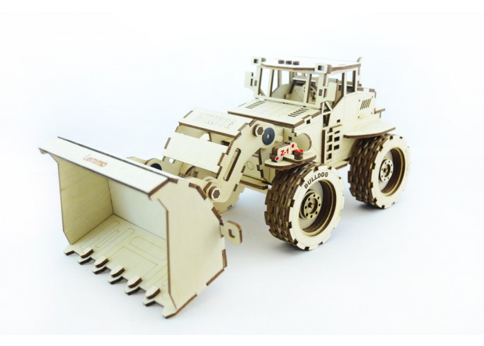 конструктор деревянный "трактор бульдог" 262дет. Конструктор деревянный "трактор бульдог" 262дет.