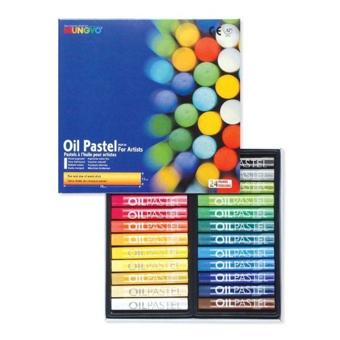 набор пастели масляной "mungyo" круглая 24цв. Набор пастели масляной "mungyo" круглая 24цв.