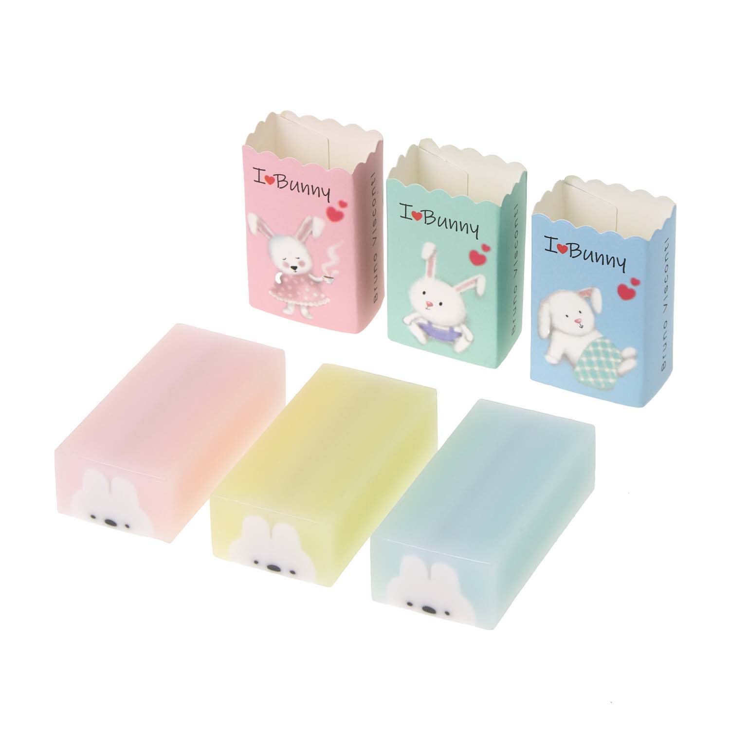 ластик bruno visconti "зайчики" асс-т Ластик bruno visconti "зайчики" асс-т