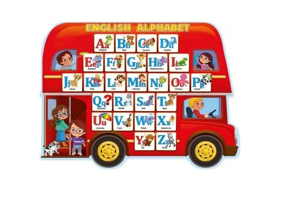 плакат "english alphabet" а2 Плакат "english alphabet" а2