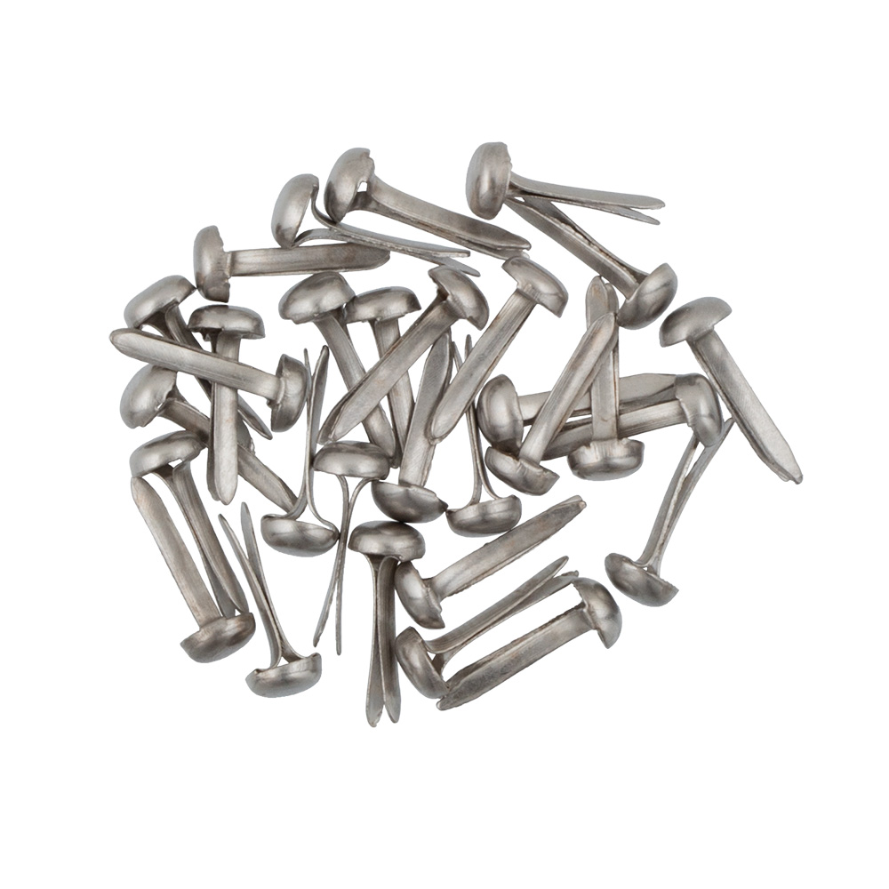 набор брадсов mr.painter серебро матовое 4,5х12мм, 30шт Набор брадсов mr.painter серебро матовое 4,5х12мм, 30шт