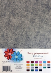 фетр soft 20х30 2мм 180гр мраморный Фетр soft 20х30 2мм 180гр мраморный