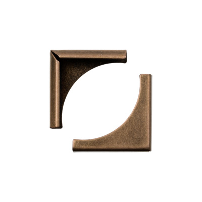 уголки д/альбомов античная бронза 4шт Уголки д/альбомов античная бронза 4шт