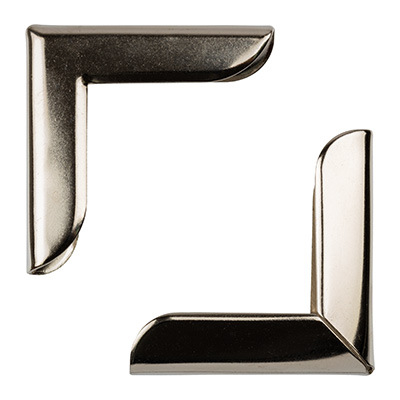 уголки для альбомов серебро 2шт Уголки для альбомов серебро 2шт