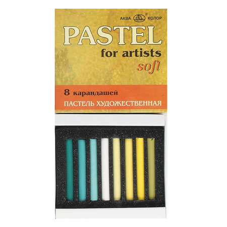 мелки пастельные 8цв. (аква-колор) Мелки пастельные 8цв. (аква-колор)