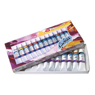 набор акриловых красок "ладога" 12цв 18мл Набор акриловых красок "ладога" 12цв 18мл