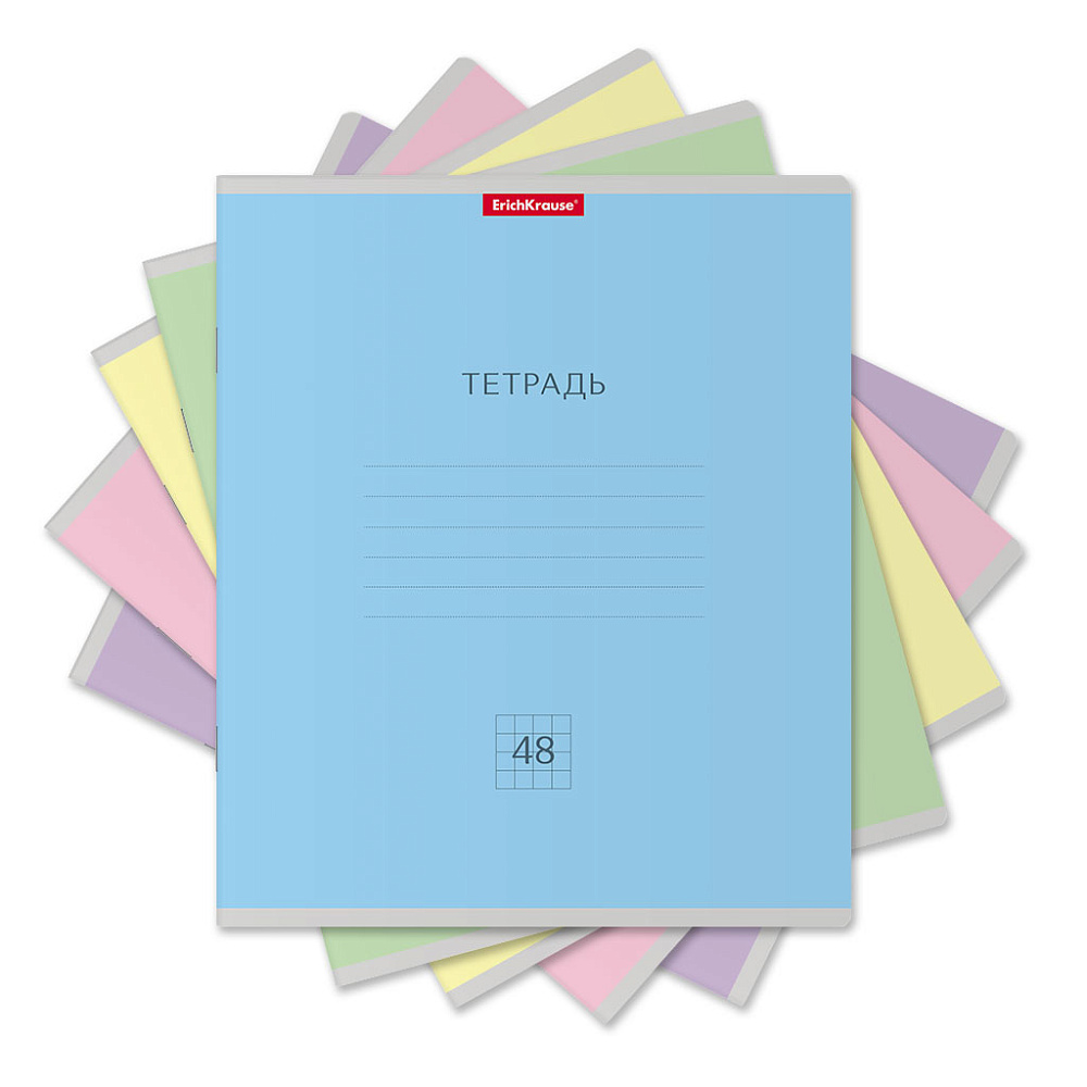 тетрадь 48л. кл. "классика" (erich krause) б/б,асс-т Тетрадь 48л. кл. "классика" (erich krause) б/б,асс-т