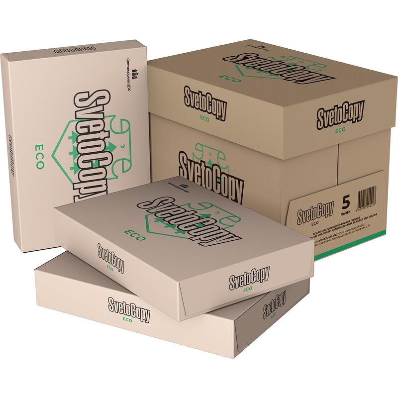 бумага офисная а4 "svetocopy eco" 500л. 80г. 60% Бумага офисная а4 "svetocopy eco" 500л. 80г. 60%