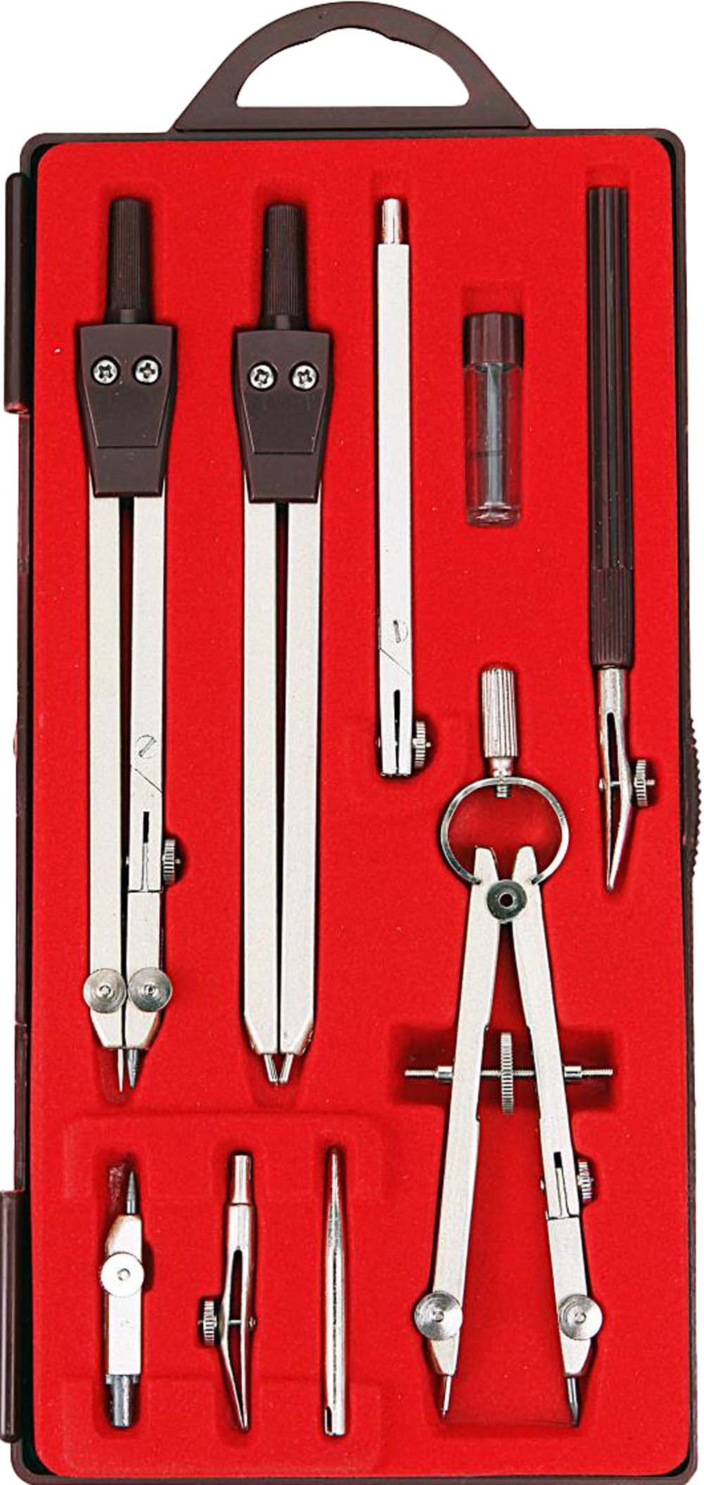 набор чертёжный 9 предметов devente 135мм Набор чертёжный 9 предметов devente 135мм