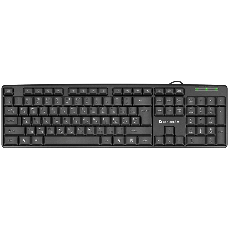 клавиатура defender "element" hb-520, usb чёрная Клавиатура defender "element" hb-520, usb чёрная