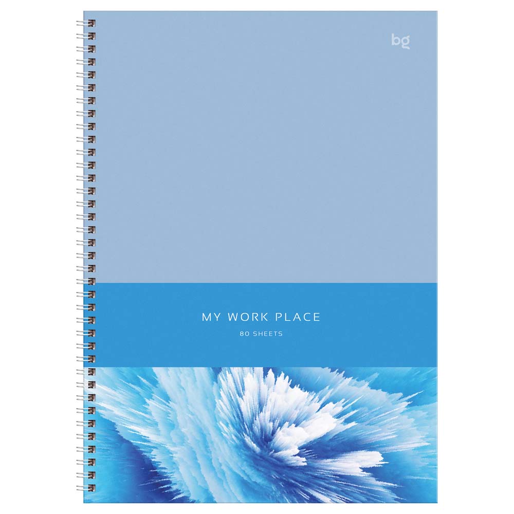 тетрадь а4 тв.обл. гребень 80л. кл. "blue art" (bg) глянц.лам. Тетрадь а4 тв.обл. гребень 80л. кл. "blue art" (bg) глянц.лам.