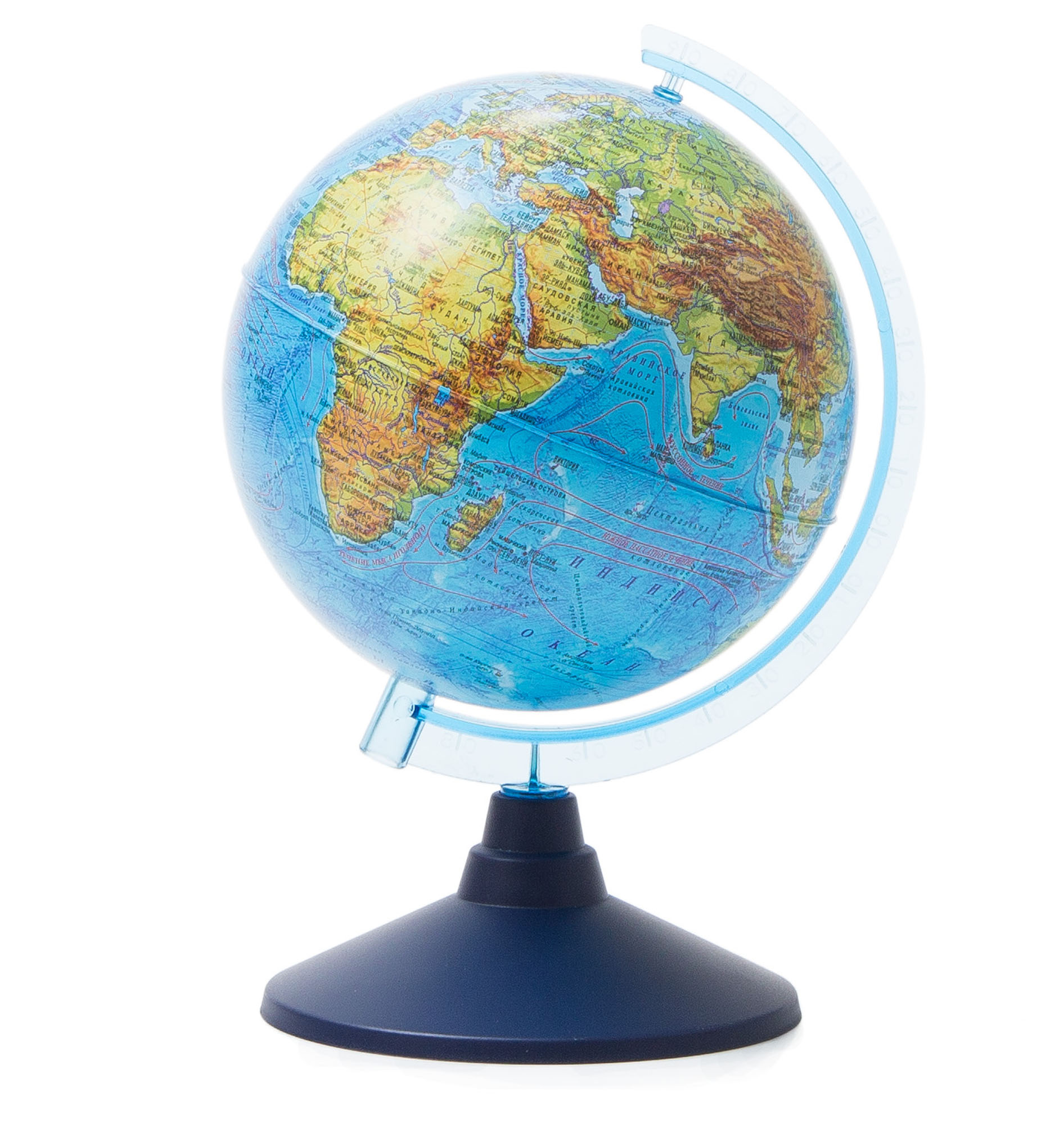 глобус физический диаметр 150мм "globen" с пласт. подставкой Глобус физический диаметр 150мм "globen" с пласт. подставкой