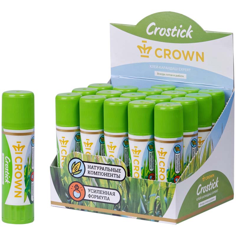 клей-карандаш crown expert 22г pvp Клей-карандаш crown expert 22г pvp