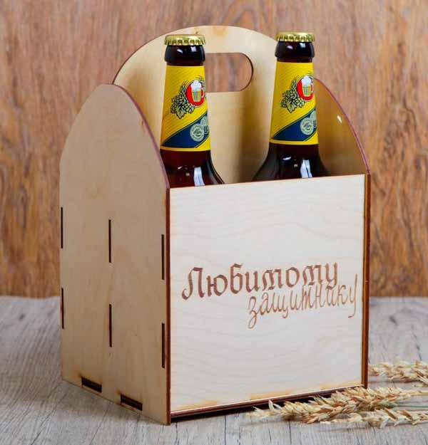 ящик подар. "любимому защитнику" Ящик подар. "любимому защитнику"