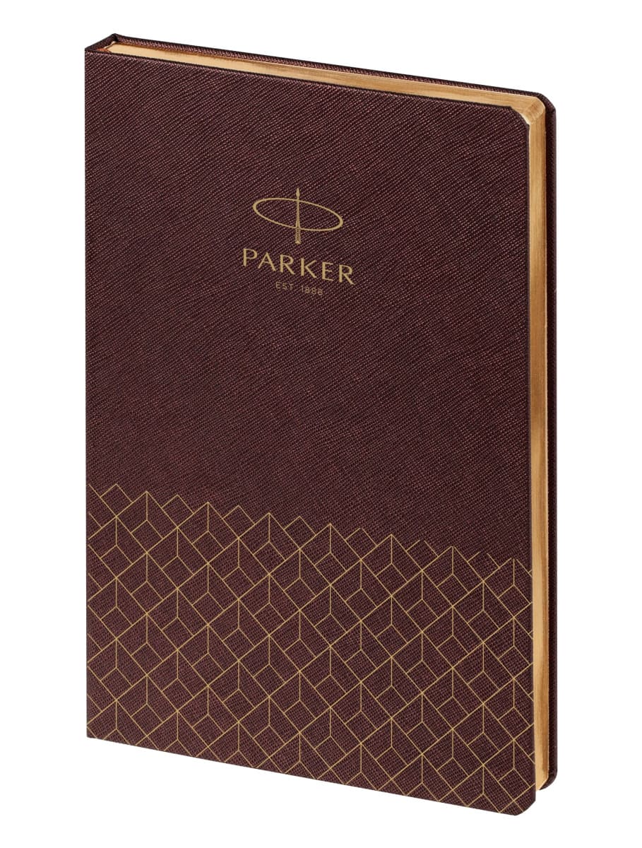 ежедневник недатир. а5 parker коричневый кож.зам. Ежедневник недатир. а5 parker коричневый кож.зам.