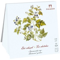 альбом для эскизов "ботанический сад. ежевика" 15х15см 30л 140гр Альбом для эскизов "ботанический сад. ежевика" 15х15см 30л 140гр