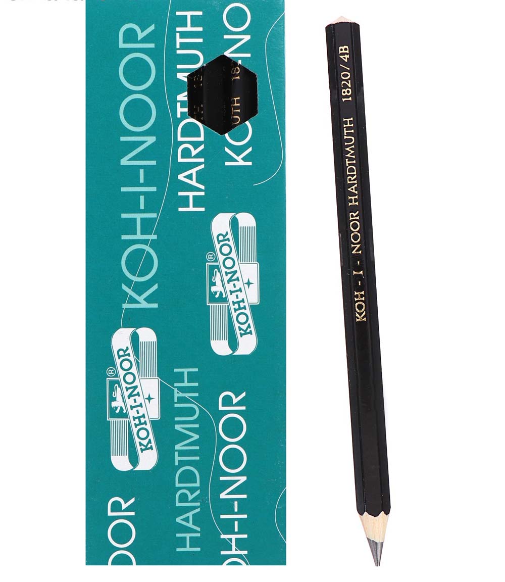карандаш чернографитный "koh-i-noor" jumbo 4в Карандаш чернографитный "koh-i-noor" jumbo 4в